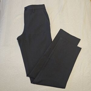 Haggar Men's Pants Chinos - Grey Slim Sz 30W x 32L Flat Front Pockets